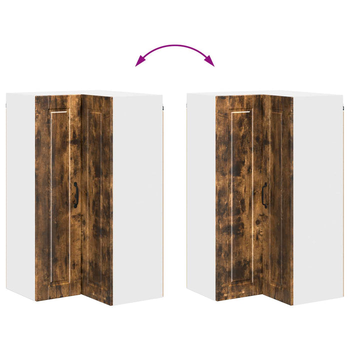 Dulap de bucătărie cu raft Stejar fumuriu 57 x 57 x 100 cm - WALTI WALTI