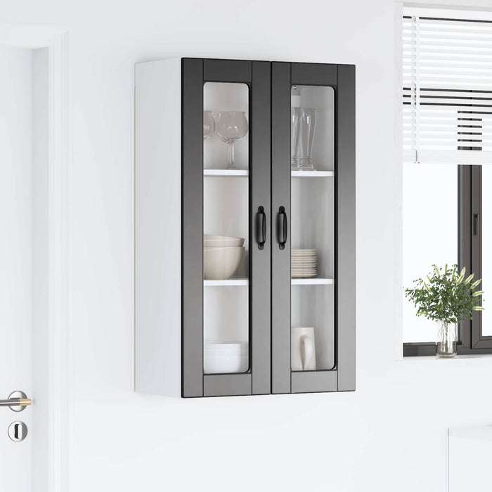 Dulap de bucătărie cu raft Negru 60 x 31 x 100 cm Lemn compozit - WALTI WALTI