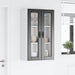 Dulap de bucătărie cu raft Negru 60 x 31 x 100 cm Lemn compozit - WALTI WALTI