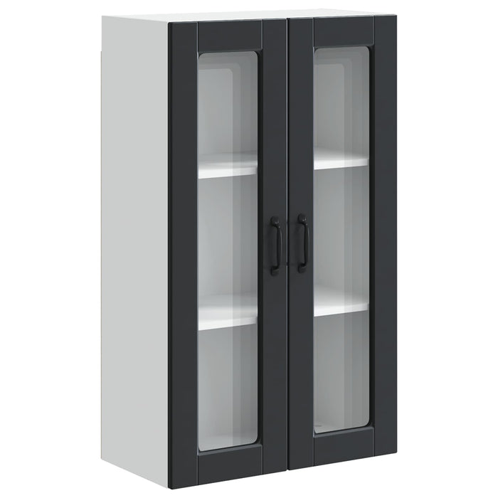 Dulap de bucătărie cu raft Negru 60 x 31 x 100 cm Lemn compozit - WALTI WALTI