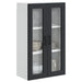 Dulap de bucătărie cu raft Negru 60 x 31 x 100 cm Lemn compozit - WALTI WALTI