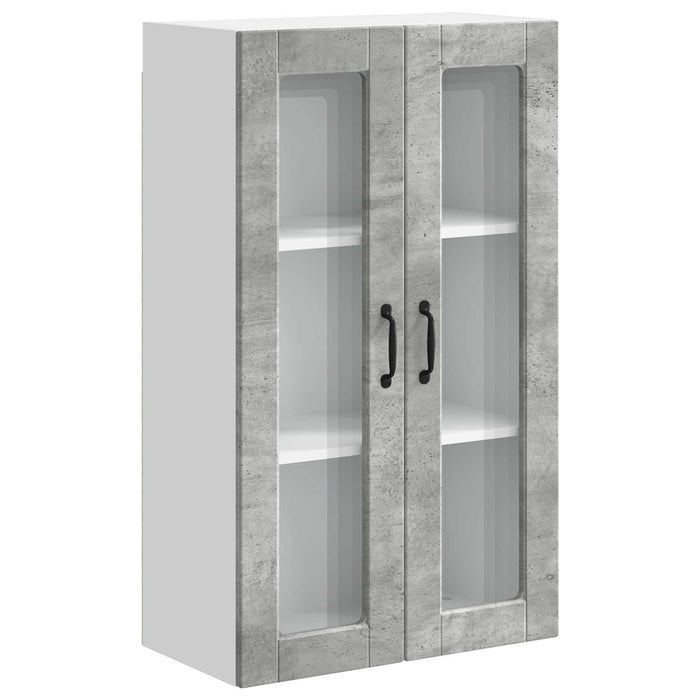 Dulap de bucătărie Gri din beton 60 x 31 x 100 cm Lemn compozit - WALTI WALTI