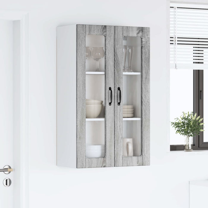 Dulap de bucătărie Gri Sonoma 60 x 31 x 100 cm Lemn compozit - WALTI WALTI