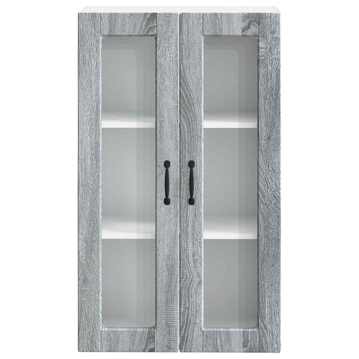 Dulap de bucătărie Gri Sonoma 60 x 31 x 100 cm Lemn compozit - WALTI WALTI