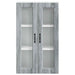 Dulap de bucătărie Gri Sonoma 60 x 31 x 100 cm Lemn compozit - WALTI WALTI