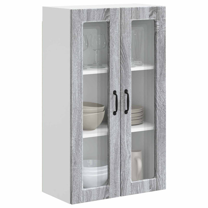 Dulap de bucătărie Gri Sonoma 60 x 31 x 100 cm Lemn compozit - WALTI WALTI
