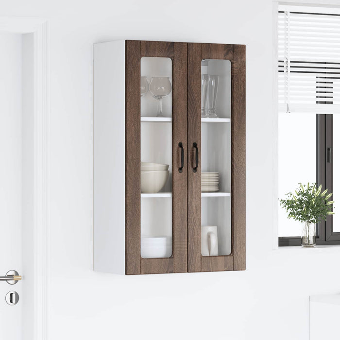 Dulap de bucătărie Stejar închis 60 x 31 x 100 cm Lemn compozit - WALTI WALTI