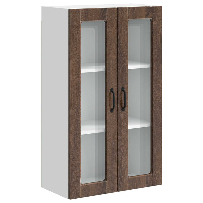Dulap de bucătărie Stejar închis 60 x 31 x 100 cm Lemn compozit - WALTI WALTI