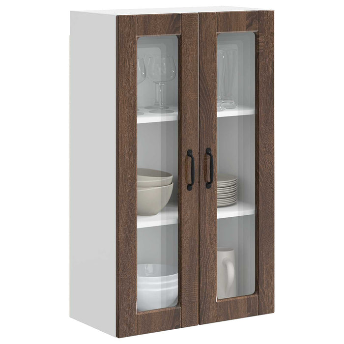 Dulap de bucătărie Stejar închis 60 x 31 x 100 cm Lemn compozit - WALTI WALTI