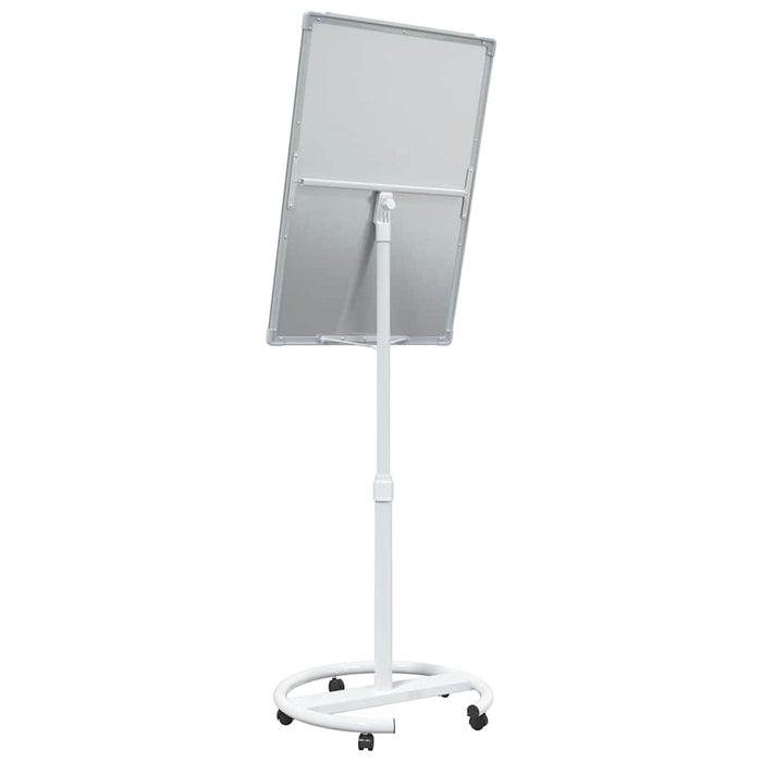 Tablă albă magnetică cu roata Gri și alb 62 x 62,5 x 197 cm EPS - WALTI WALTI