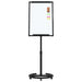 Tablă albă magnetică Manual Negru și Alb 62 x 62,5 x 197 cm EPS - WALTI WALTI