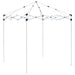 Cort de Petrecere Pop-up Crem 195 x 195 x 245 cm - WALTI WALTI