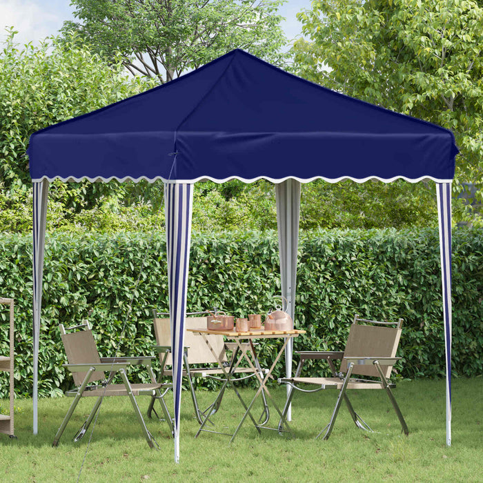 Cort de Petrecere Pop-up albastru 195 x 195 x 245 cm - WALTI WALTI