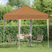 Cort de Petrecere Pop-up Bej 195 x 195 x 245 cm Material Oxford - WALTI WALTI