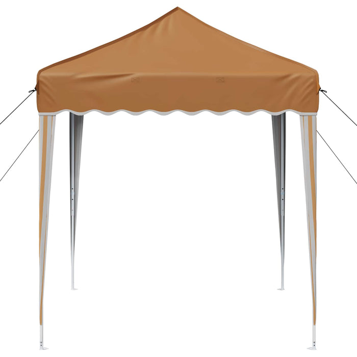 Cort de Petrecere Pop-up Bej 195 x 195 x 245 cm Material Oxford - WALTI WALTI