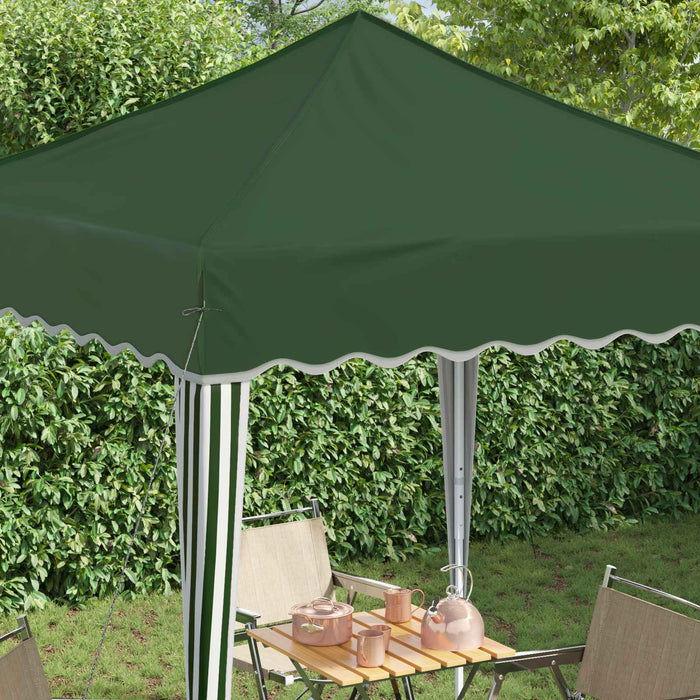 Cort de Petrecere Pop-up Verde 195 x 195 x 245 cm - WALTI WALTI
