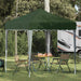 Cort de Petrecere Pop-up Verde 195 x 195 x 245 cm - WALTI WALTI