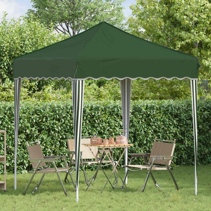 Cort de Petrecere Pop-up Verde 195 x 195 x 245 cm - WALTI WALTI