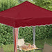 Cort de Petrecere Pop-up Burgundy 195 x 195 x 245 cm - WALTI WALTI
