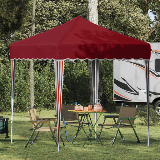 Cort de Petrecere Pop-up Burgundy 195 x 195 x 245 cm - WALTI WALTI