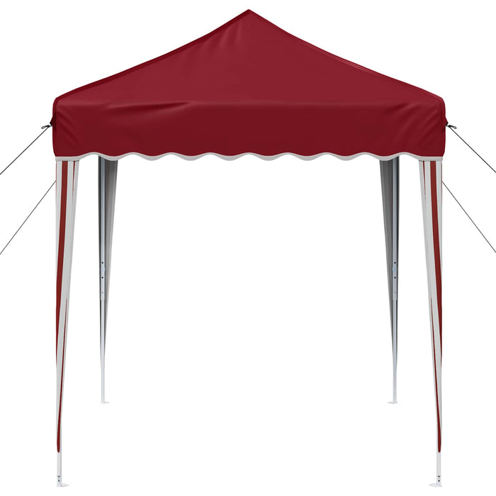 Cort de Petrecere Pop-up Burgundy 195 x 195 x 245 cm - WALTI WALTI