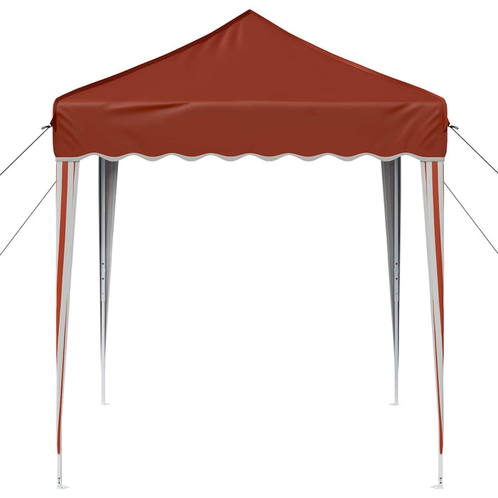 Cort de Petrecere Pop-up Terracota 195 x 195 x 245 cm - WALTI WALTI