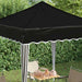 Cort de Petrecere Pop-up Negru 195 x 195 x 245 cm - WALTI WALTI
