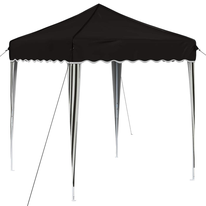 Cort de Petrecere Pop-up Negru 195 x 195 x 245 cm - WALTI WALTI