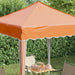 Cort de Petrecere Pop-up Portocaliu 195 x 195 x 245 cm - WALTI WALTI
