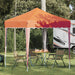 Cort de Petrecere Pop-up Portocaliu 195 x 195 x 245 cm - WALTI WALTI
