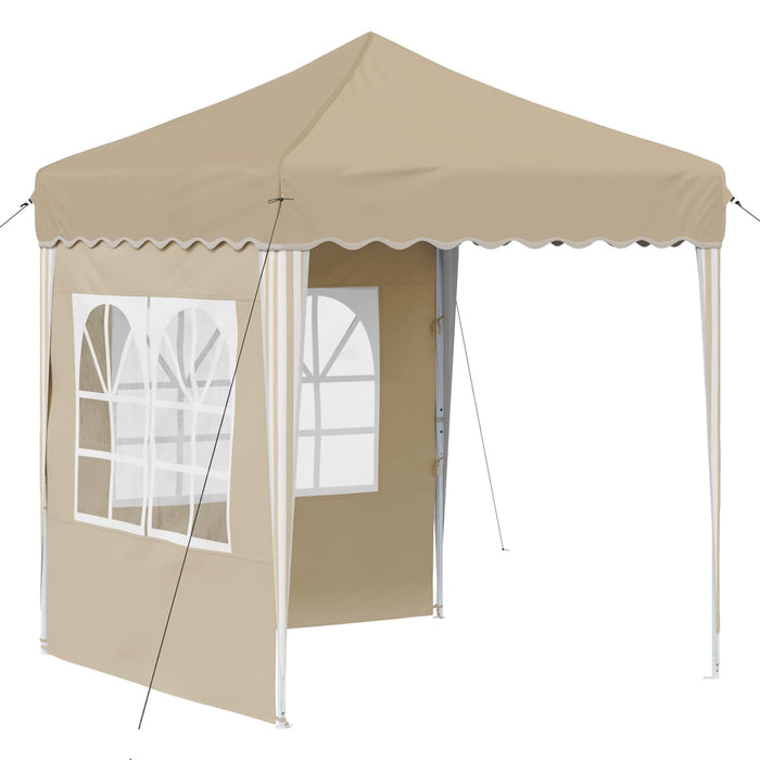 Cort de Petrecere Pop-up Crem 195 x 195 x 245 cm - WALTI WALTI