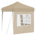Cort de Petrecere Pop-up Crem 195 x 195 x 245 cm - WALTI WALTI