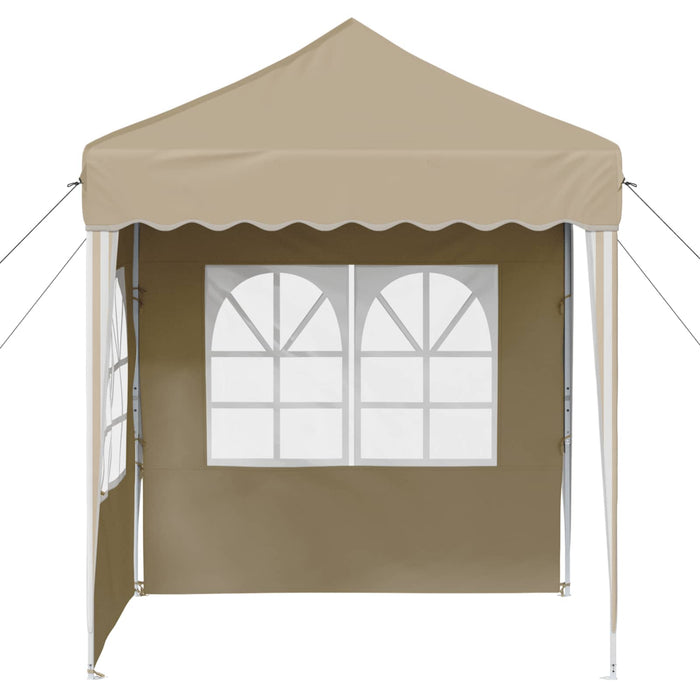 Cort de Petrecere Pop-up Crem 195 x 195 x 245 cm - WALTI WALTI