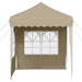 Cort de Petrecere Pop-up Crem 195 x 195 x 245 cm - WALTI WALTI