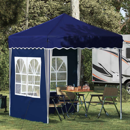 Cort de Petrecere Pop-up albastru 195 x 195 x 245 cm - WALTI WALTI