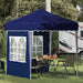 Cort de Petrecere Pop-up albastru 195 x 195 x 245 cm - WALTI WALTI