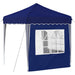 Cort de Petrecere Pop-up albastru 195 x 195 x 245 cm - WALTI WALTI