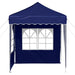 Cort de Petrecere Pop-up albastru 195 x 195 x 245 cm - WALTI WALTI