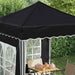 Cort de Petrecere Pop-up Antracit 195 x 195 x 245 cm - WALTI WALTI