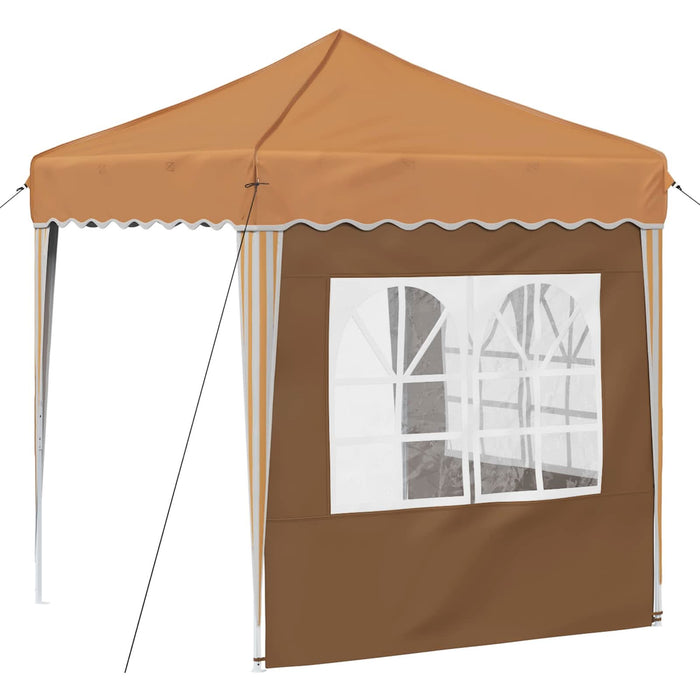 Cort de Petrecere Pop-up Bej 195 x 195 x 245 cm Material Oxford - WALTI WALTI