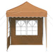 Cort de Petrecere Pop-up Bej 195 x 195 x 245 cm Material Oxford - WALTI WALTI