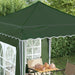 Cort de Petrecere Pop-up Verde 195 x 195 x 245 cm - WALTI WALTI