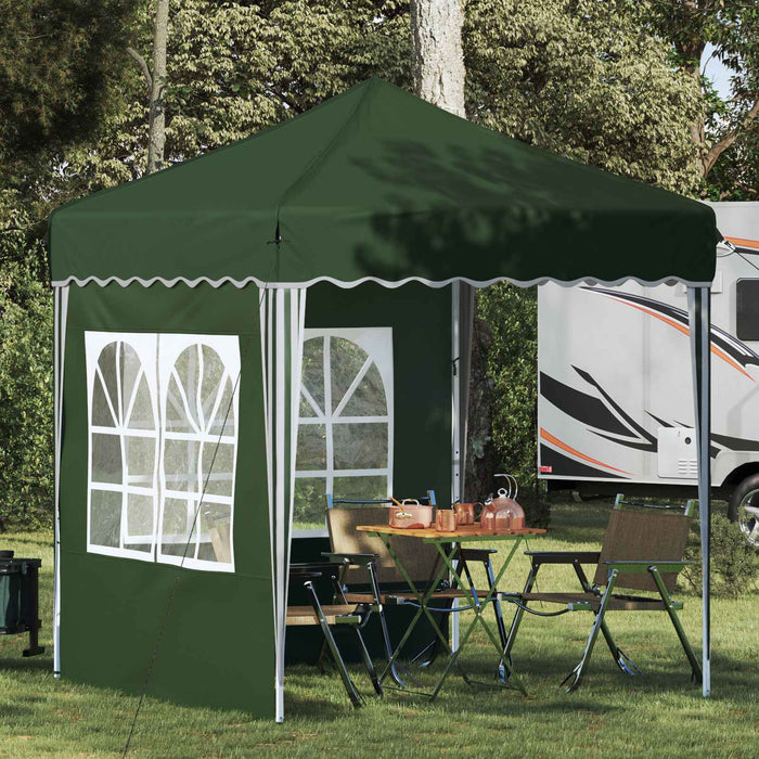 Cort de Petrecere Pop-up Verde 195 x 195 x 245 cm - WALTI WALTI