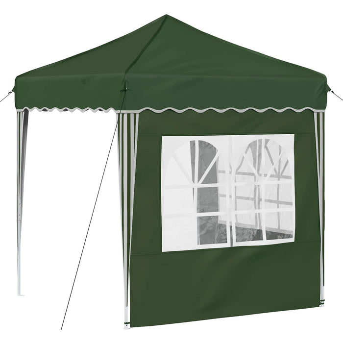 Cort de Petrecere Pop-up Verde 195 x 195 x 245 cm - WALTI WALTI
