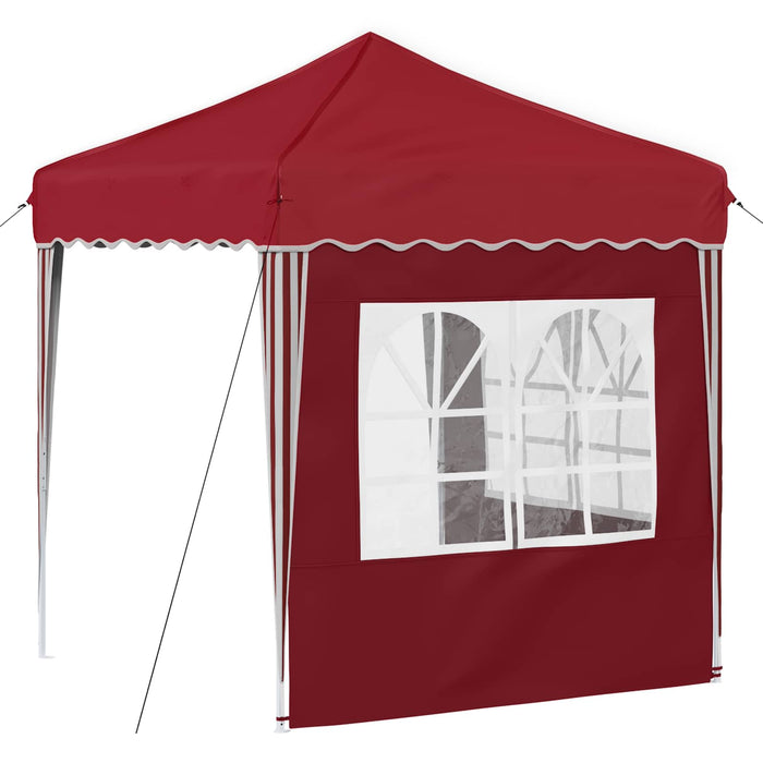 Cort de Petrecere Pop-up Burgundy 195 x 195 x 245 cm - WALTI WALTI