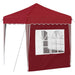 Cort de Petrecere Pop-up Burgundy 195 x 195 x 245 cm - WALTI WALTI
