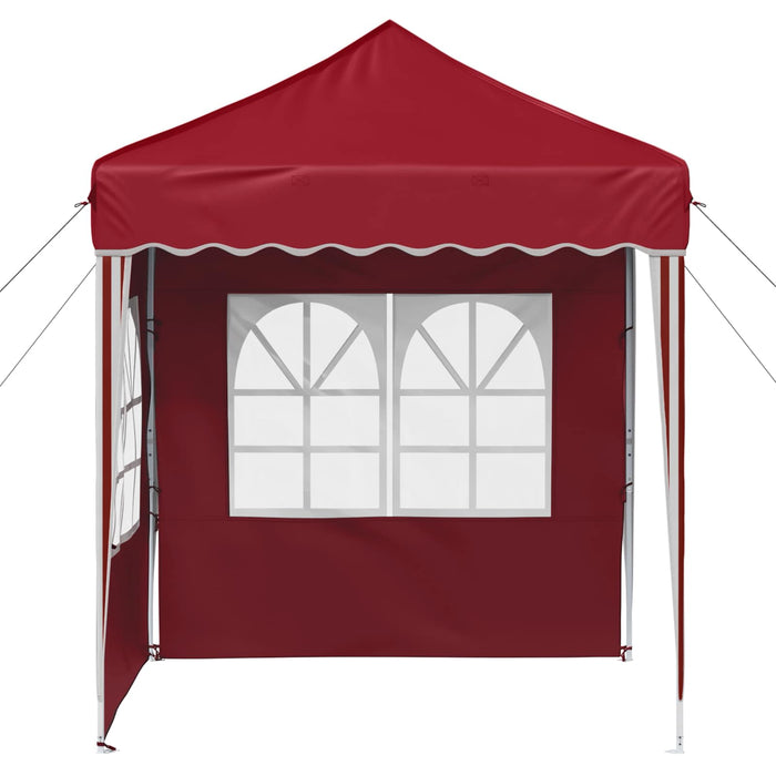 Cort de Petrecere Pop-up Burgundy 195 x 195 x 245 cm - WALTI WALTI