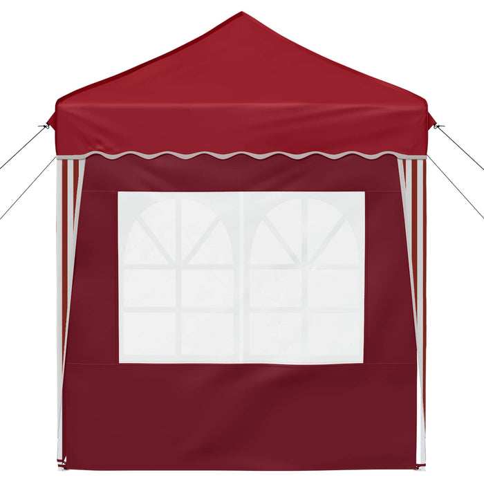Cort de Petrecere Pop-up Burgundy 195 x 195 x 245 cm - WALTI WALTI
