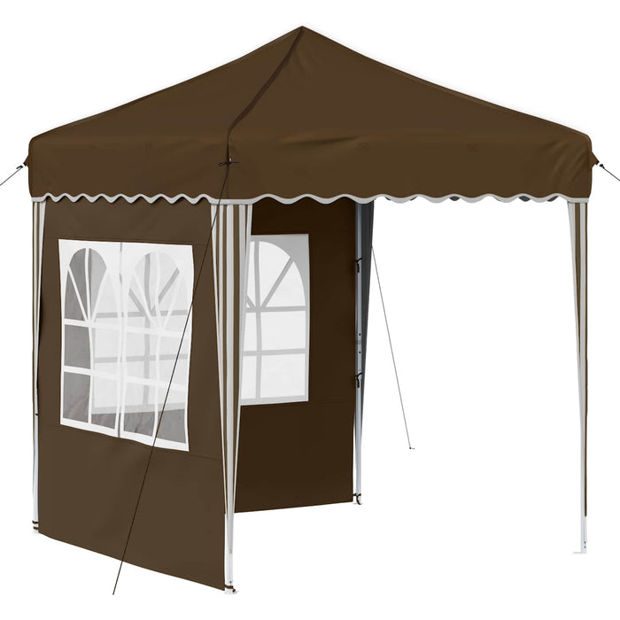 Cort de Petrecere Pop-up Maro 195 x 195 x 245 cm - WALTI WALTI