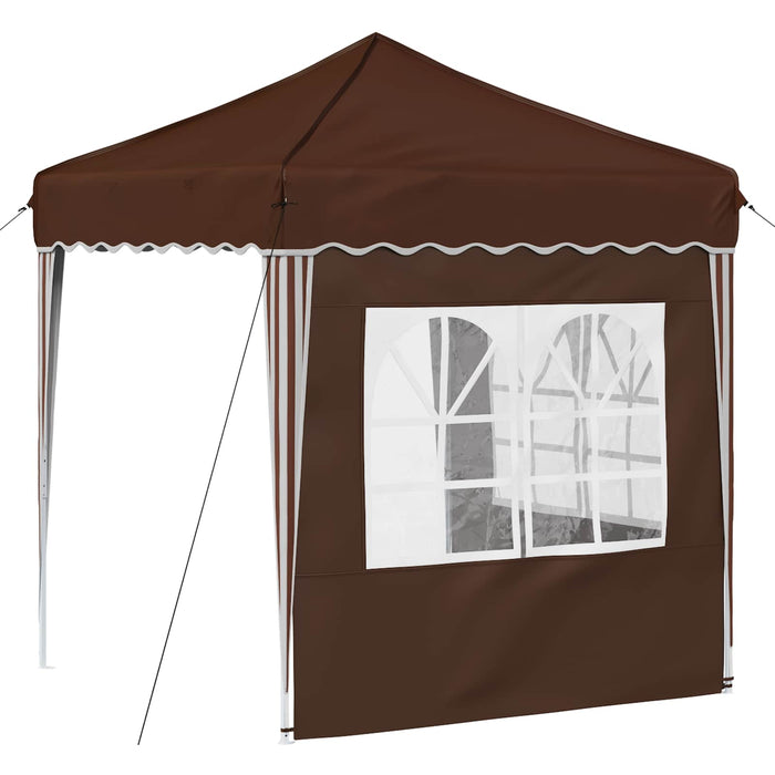Cort de Petrecere Pop-up Maro 195 x 195 x 245 cm - WALTI WALTI